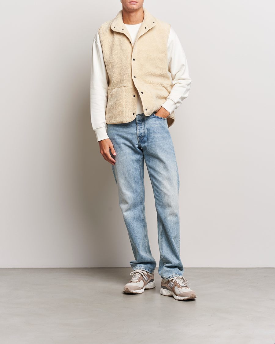 Homme | Pulls Et Tricots | Samsøe Samsøe | Carlo Fleece Vest Brown Rice