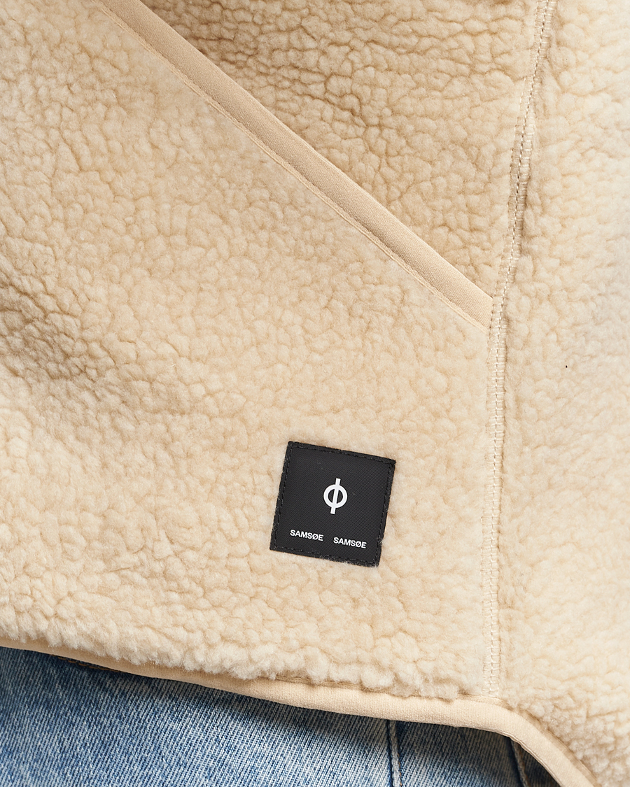 Homme | Pulls Et Tricots | Samsøe Samsøe | Carlo Fleece Vest Brown Rice