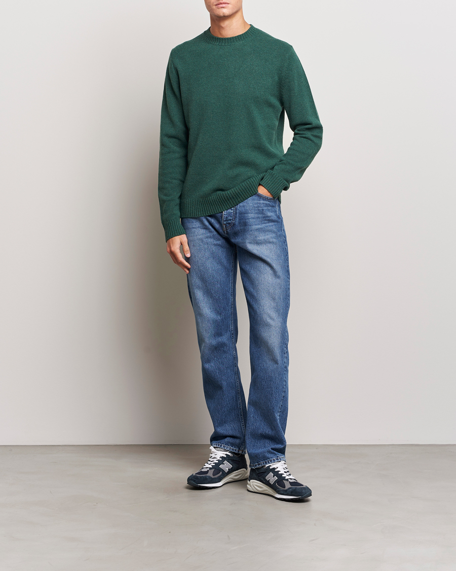 Homme | Pulls Et Tricots | Samsøe Samsøe | Samsøe & Samsøe Syllie Wool Crew Neck Garden Topiary
