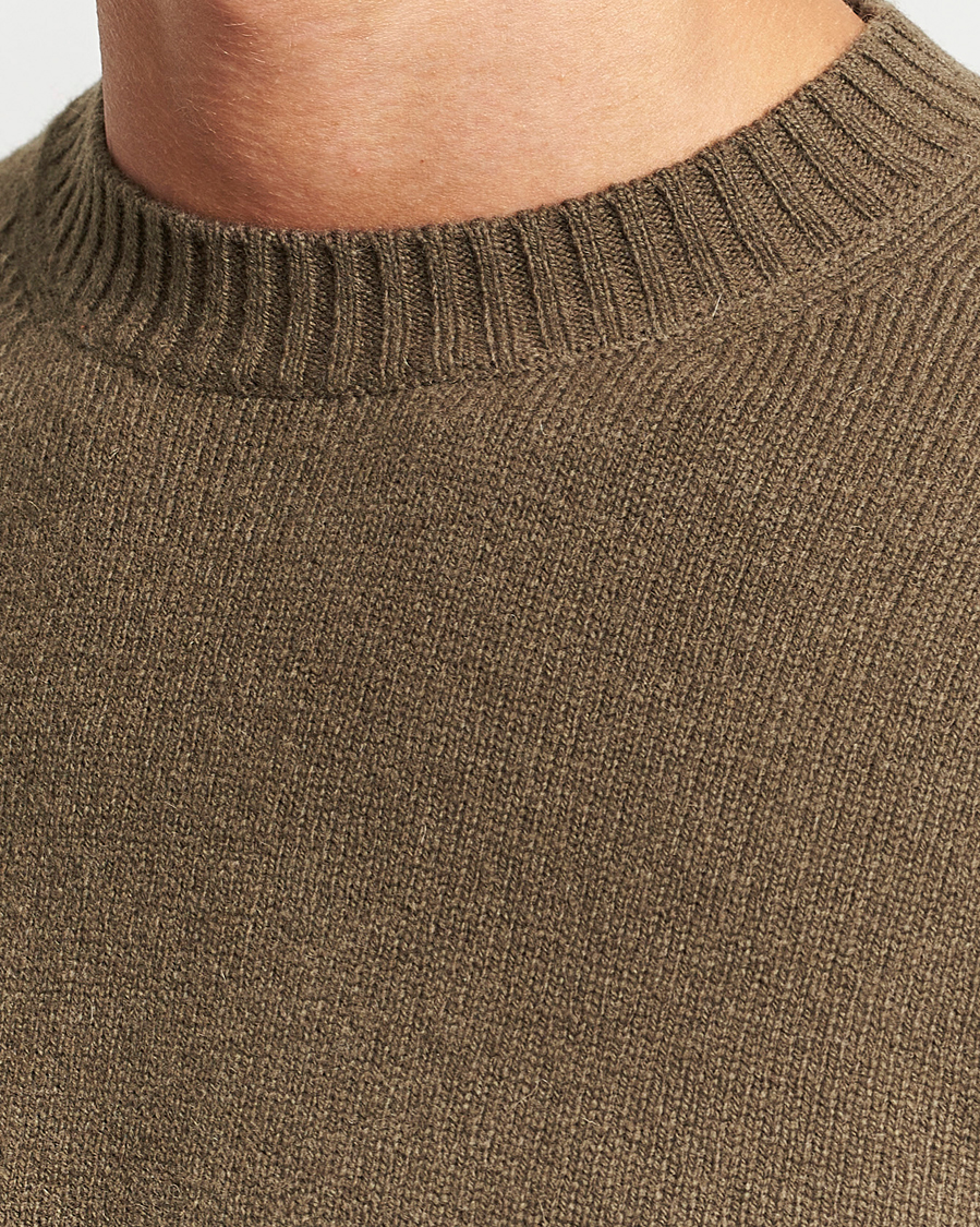 Homme | Pulls Et Tricots | Samsøe Samsøe | Samsøe & Samsøe Syllie Wool Crew Neck Crocodile