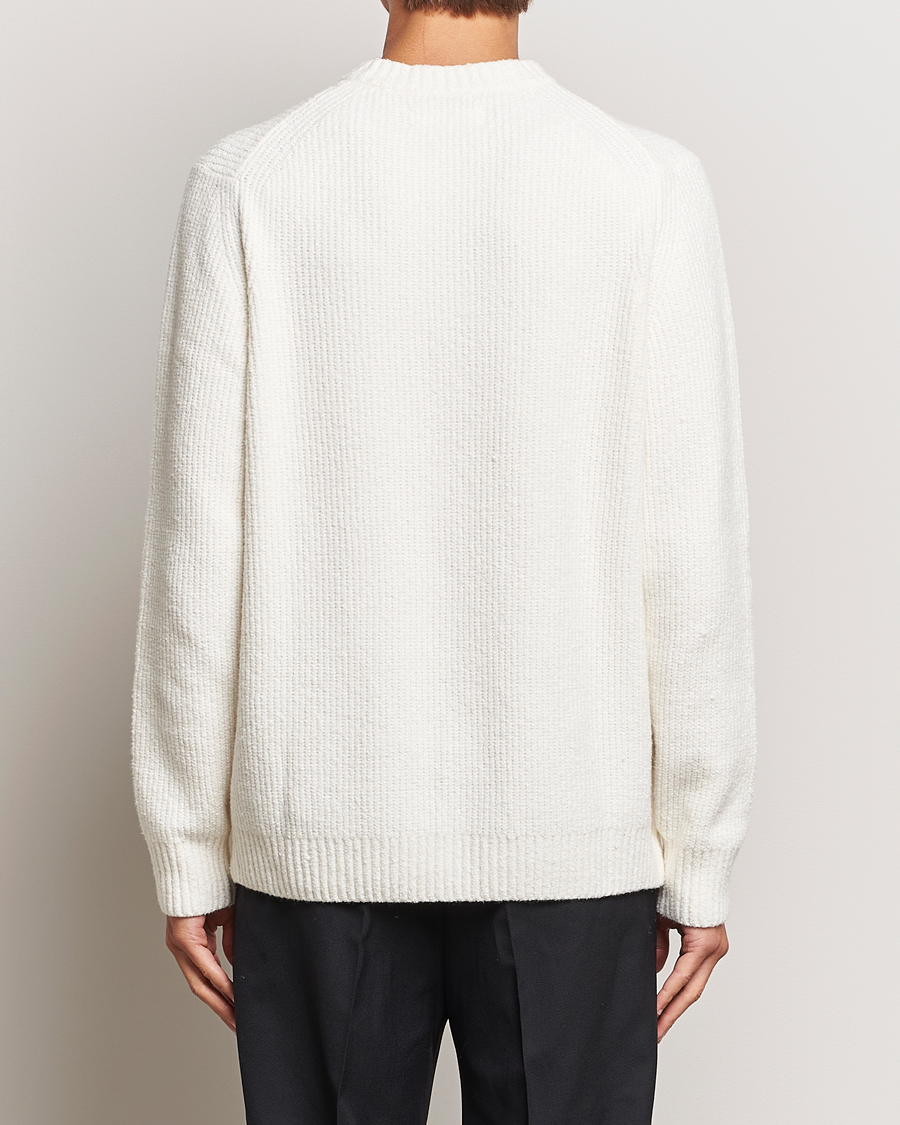 Homme | Pulls Et Tricots | Samsøe Samsøe | Alts Heavy Knitted Crew Neck Clear Cream