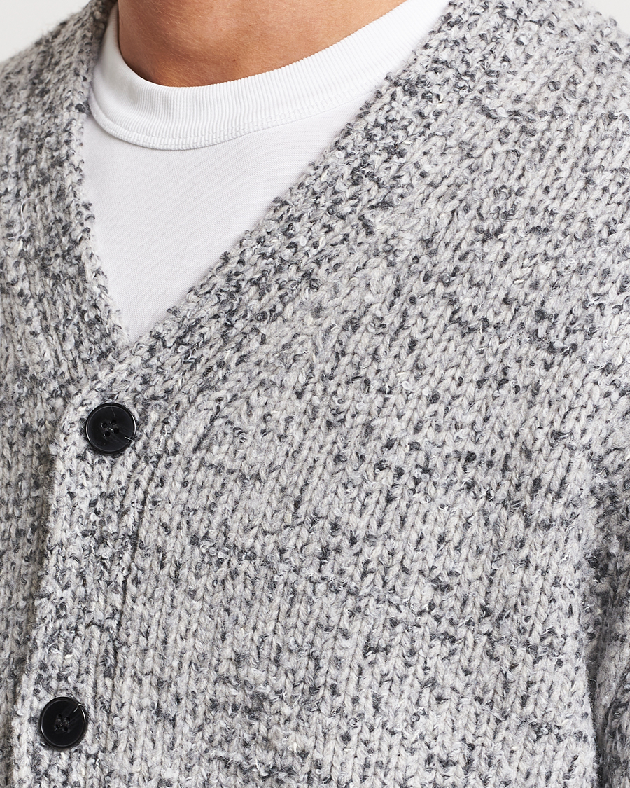 Homme | Pulls Et Tricots | Samsøe Samsøe | Samsøe & Samsøe Max Knitted Cardigan Grey Melange