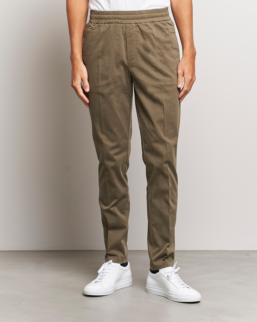 Homme | Pantalons | Samsøe Samsøe | Samsøe & Samsøe Smithy Drawstring Trousers Crocodile