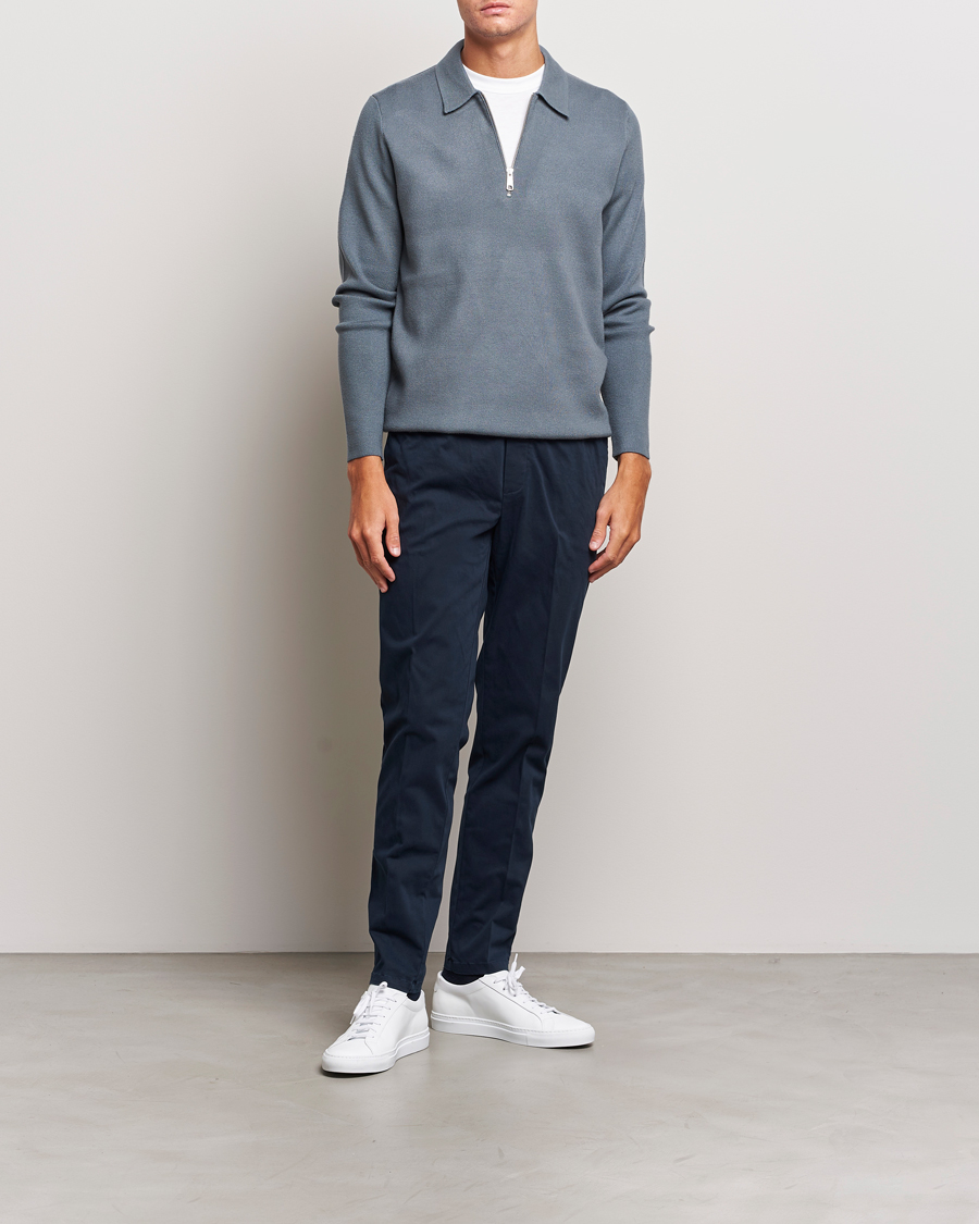 Homme | Pantalons | Samsøe Samsøe | Samsøe & Samsøe Smithy Drawstring Trousers Salute Navy
