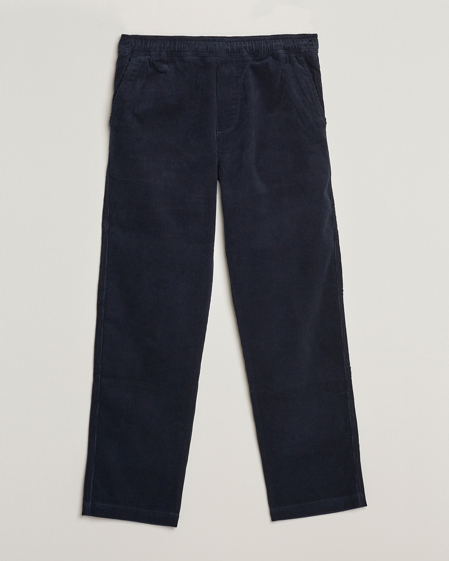 Homme | Pantalons | Samsøe Samsøe | Samsøe & Samsøe Jabari Corduroy Trousers Salute Navy