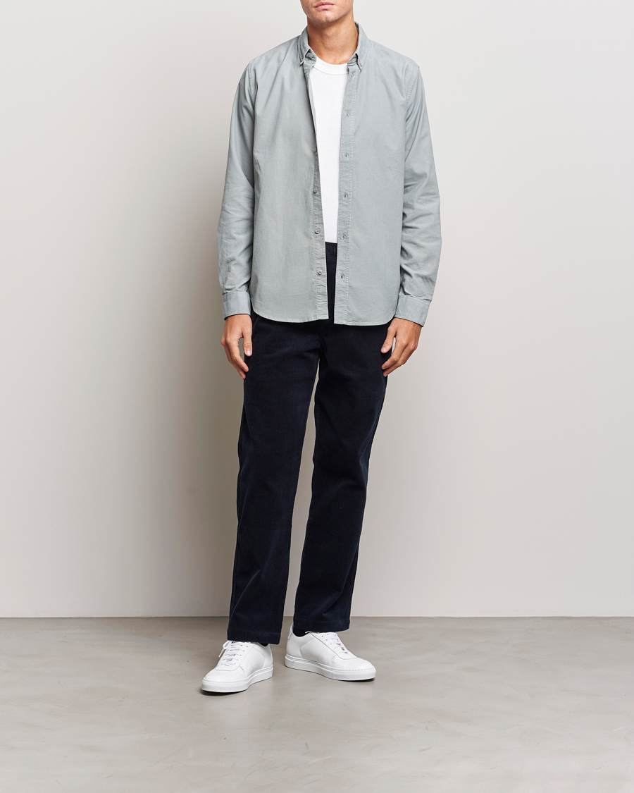 Homme | Pantalons | Samsøe Samsøe | Samsøe & Samsøe Jabari Corduroy Trousers Salute Navy