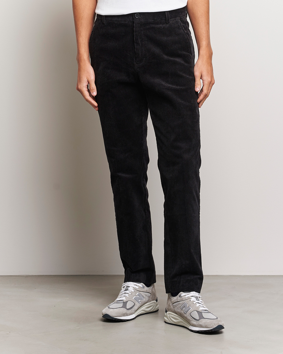 Homme | Pantalons | Samsøe Samsøe | Samsøe & Samsøe Felix Corduroy Trousers Black