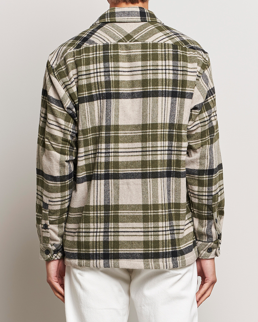 Homme | Chemises | Samsøe Samsøe | Samsøe & Samsøe Castor Checked Overshirt Sphagnum Multi