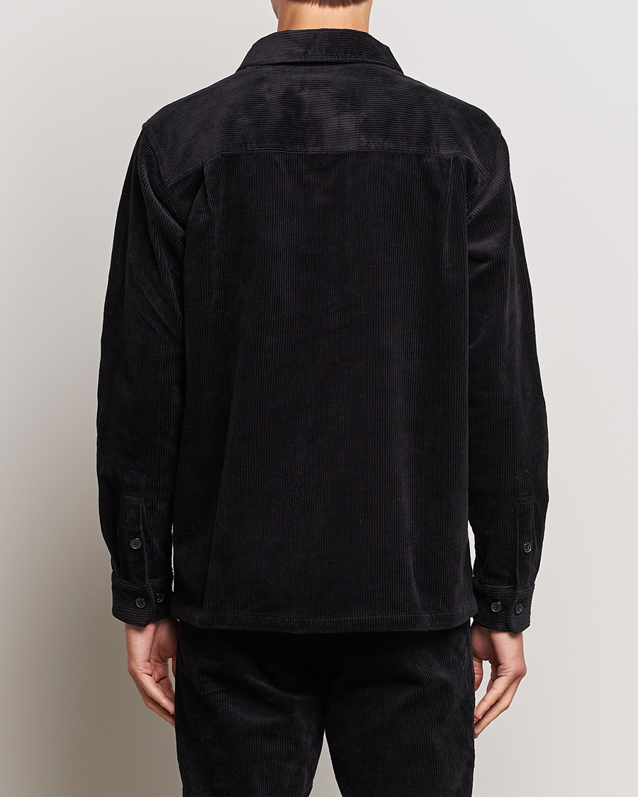 Homme | Chemises | Samsøe Samsøe | Samsøe & Samsøe Damon Corduroy Overshirt Black