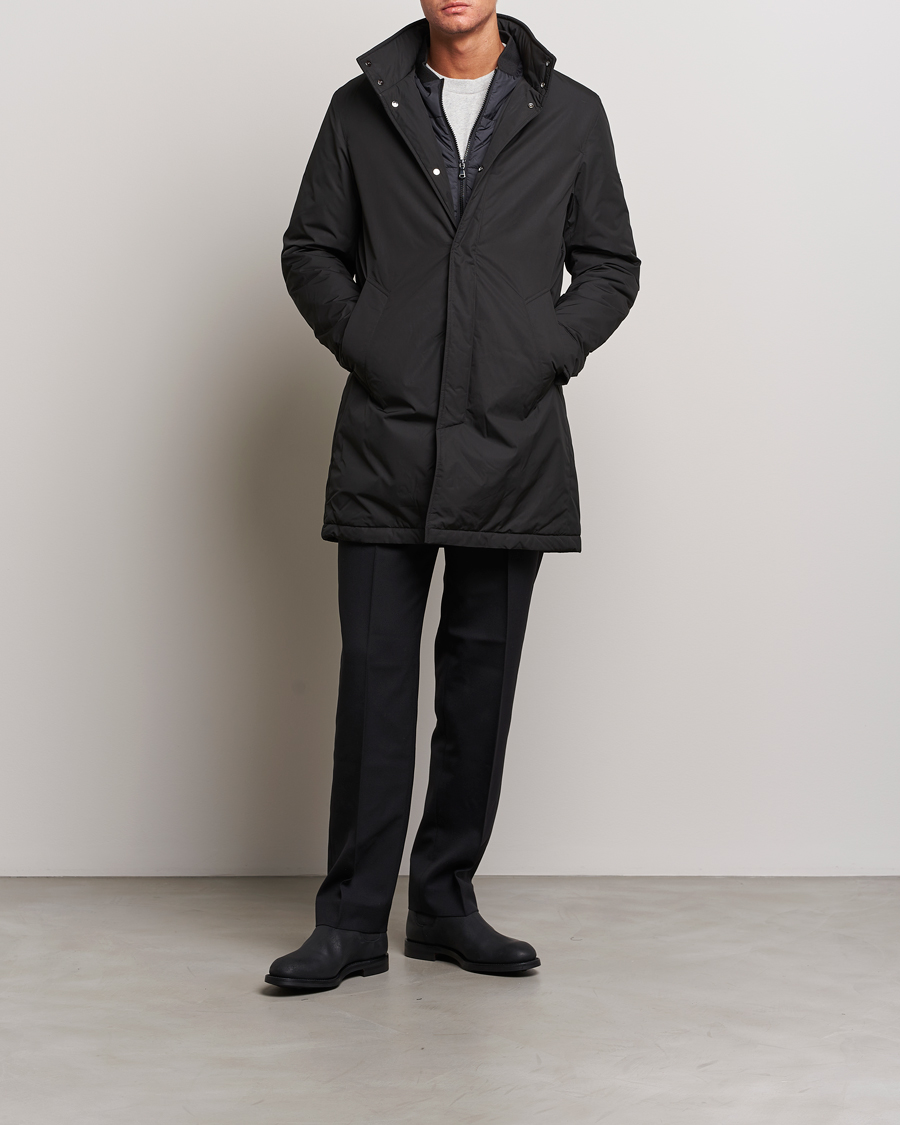 Homme | Manteaux Et Vestes | J.Lindeberg | Hollis Tech Padded Coat Black