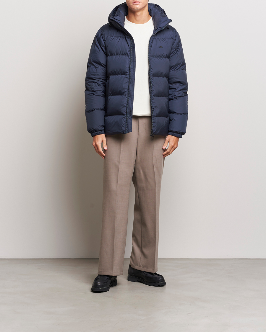 Homme | Manteaux Et Vestes | J.Lindeberg | Barrel Down Jacket Navy