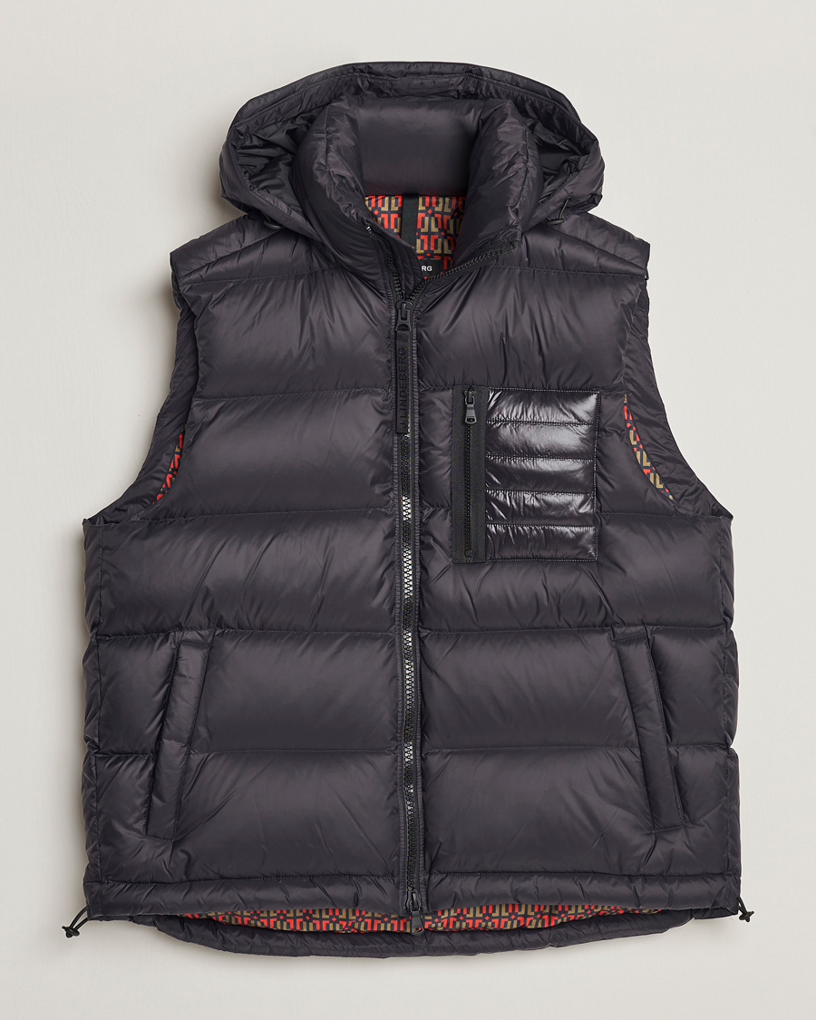 Homme | Manteaux Et Vestes | J.Lindeberg | Duke Hoodded Down Vest Black
