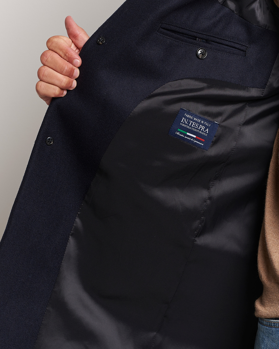 Homme | Manteaux Et Vestes | J.Lindeberg | Holger Melton Coat Navy