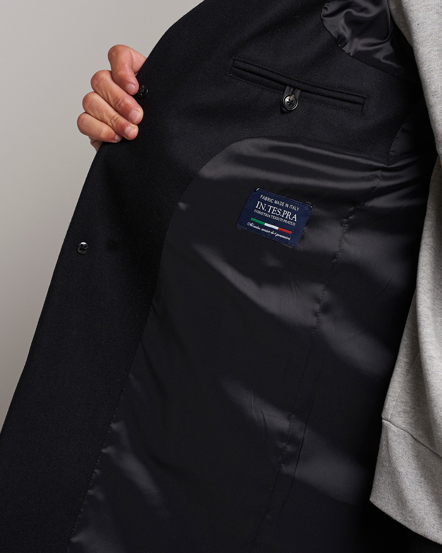 Homme | Manteaux Et Vestes | J.Lindeberg | Holger Melton Coat Black