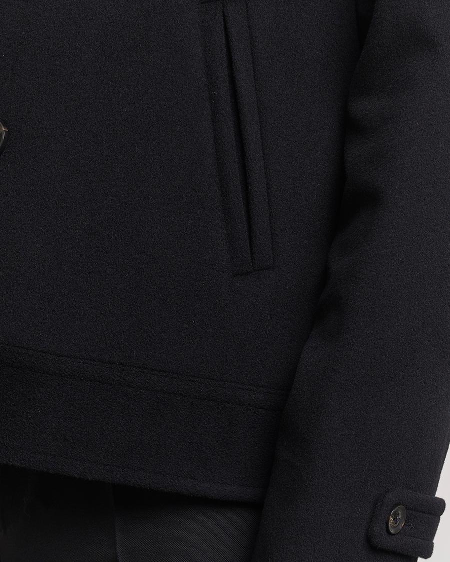 Homme | Manteaux Et Vestes | J.Lindeberg | Don Double Breasted Wool/Cashmere Jacket Black