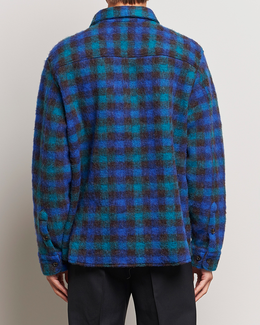 Homme | Manteaux Et Vestes | J.Lindeberg | Carter Check Wool Mix Overshirt Surf The Web