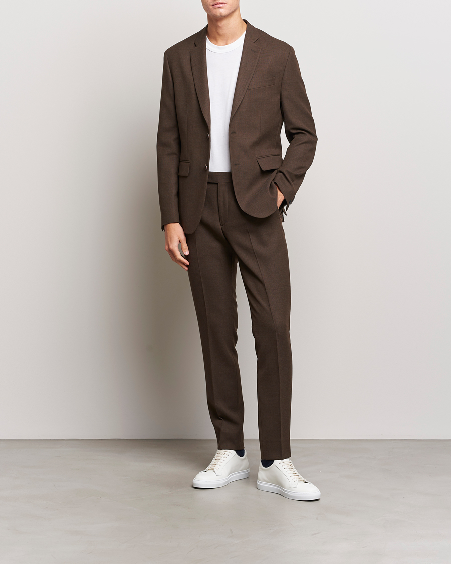 Homme | Blazers | J.Lindeberg | Hopper Active Hopsack Blazer Delicioso