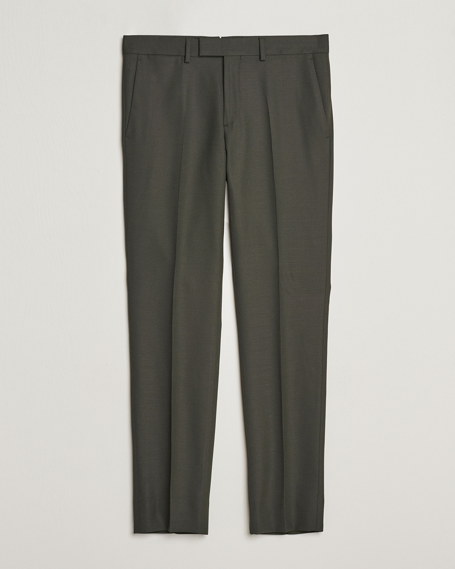 Homme | Pantalons | J.Lindeberg | Grant Active Hopsack Pants Forest Green