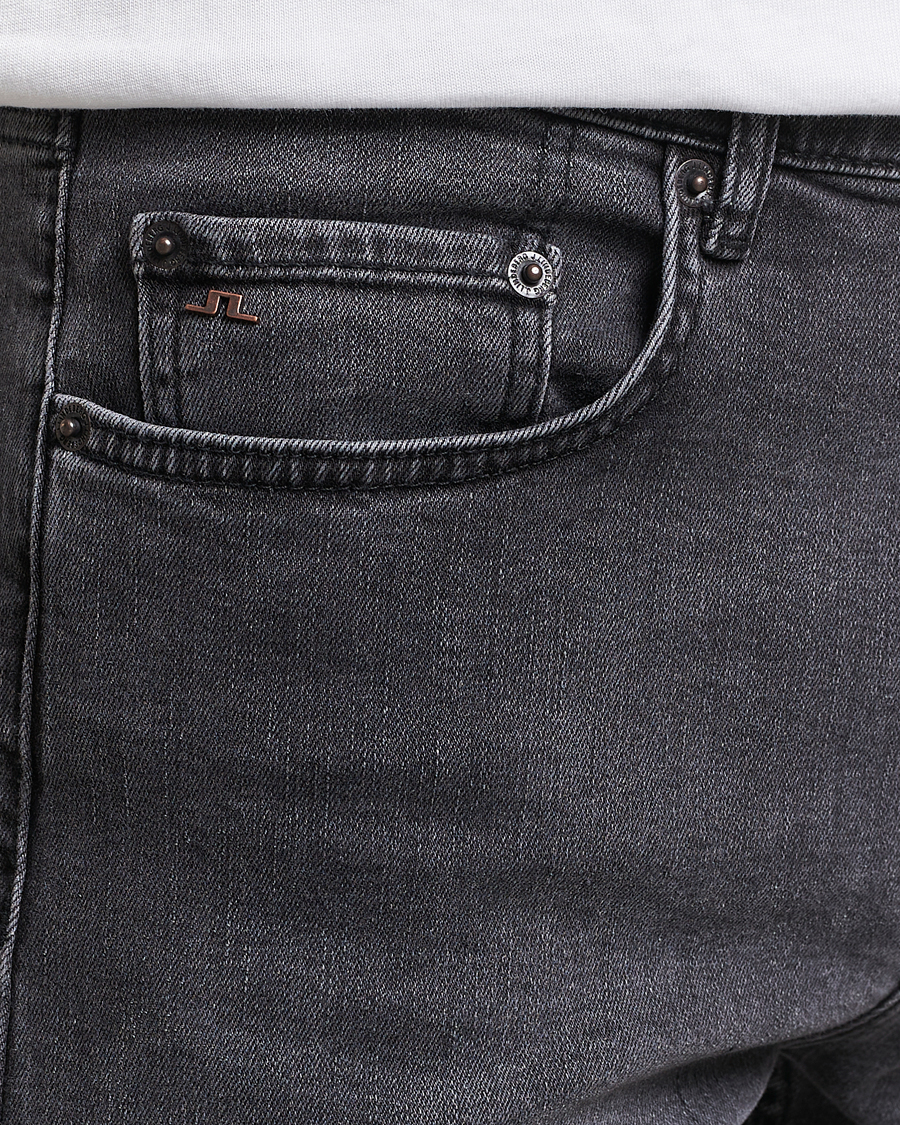 Homme | Jeans | J.Lindeberg | Cedar Slate Stretched Washed Jeans Granite Grey