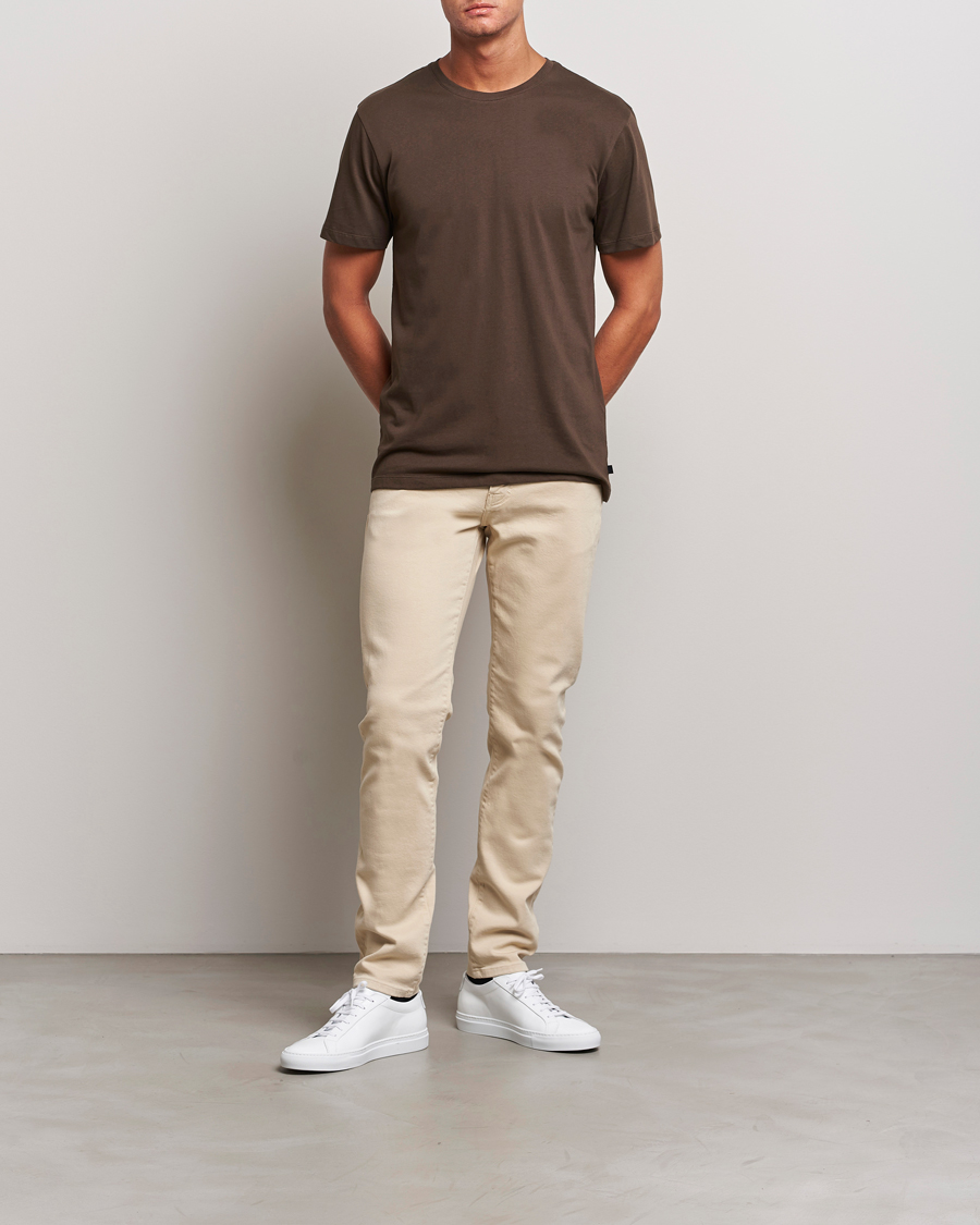 Homme | T-shirts | J.Lindeberg | Sid Cotton Crew Neck Tee Delicioso