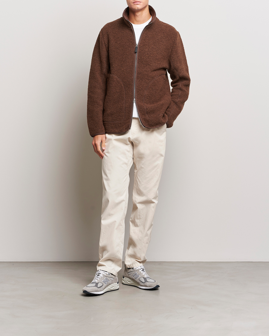 Homme | Pulls Et Tricots | J.Lindeberg | Dustin Wool Fleece Jacket Delicioso