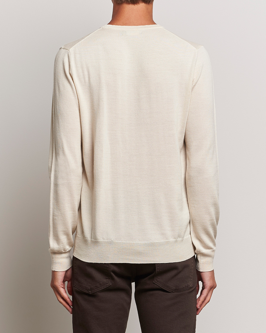 Homme | Pulls Et Tricots | J.Lindeberg | Lyle True Merino Crew Neck Pullover Oyster Grey