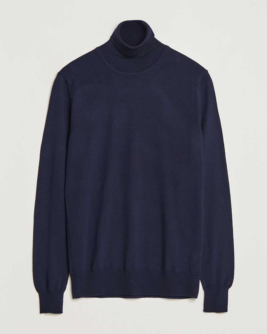 Homme | Pulls Et Tricots | J.Lindeberg | Lyd True Merino Polo Navy