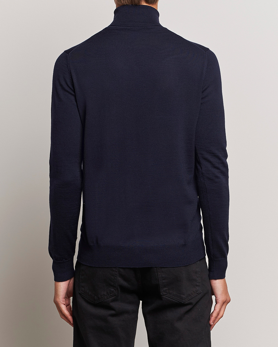 Homme | Pulls Et Tricots | J.Lindeberg | Lyd True Merino Polo Navy