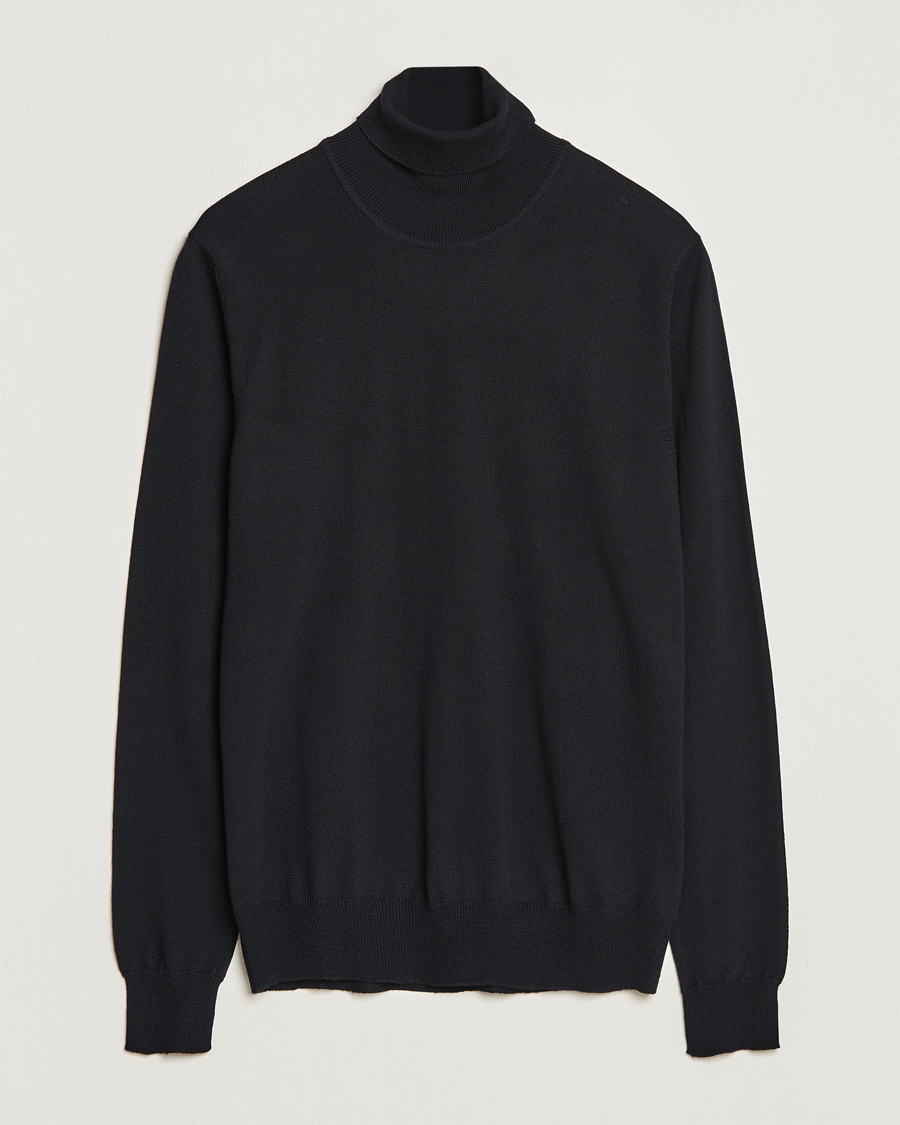 Homme | Pulls Et Tricots | J.Lindeberg | Lyd True Merino Polo Black