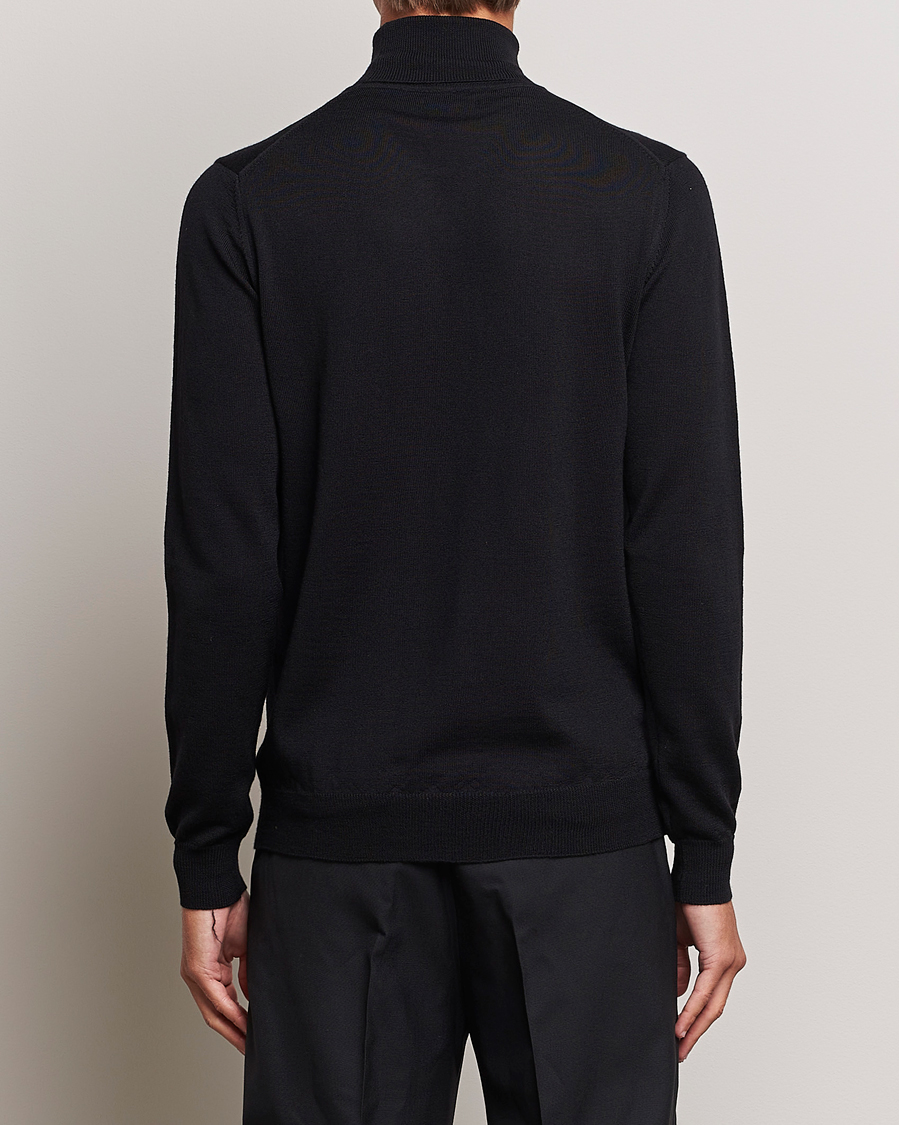 Homme | Pulls Et Tricots | J.Lindeberg | Lyd True Merino Polo Black