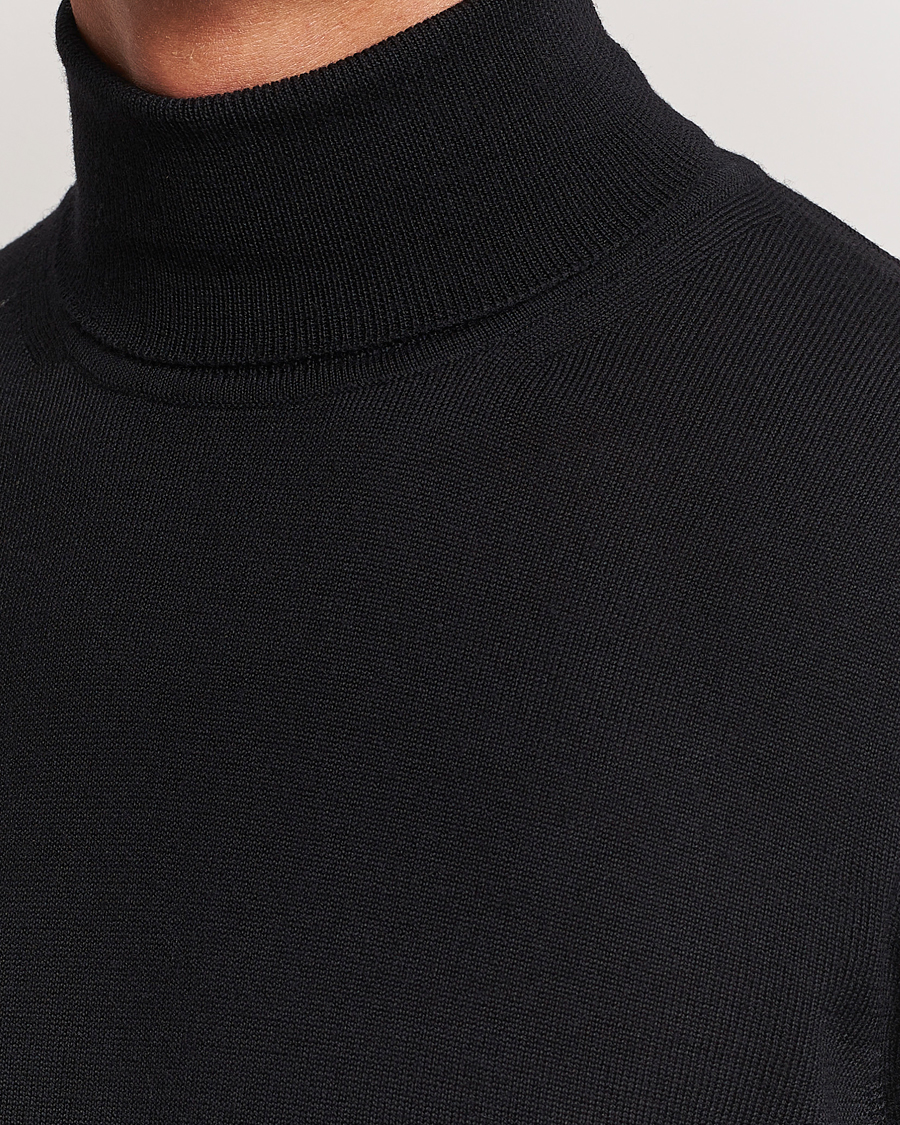Homme | Pulls Et Tricots | J.Lindeberg | Lyd True Merino Polo Black