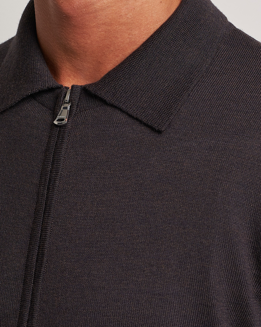 Homme | Pulls Et Tricots | J.Lindeberg | Nyle True Merino Zip Cardigan Delicioso