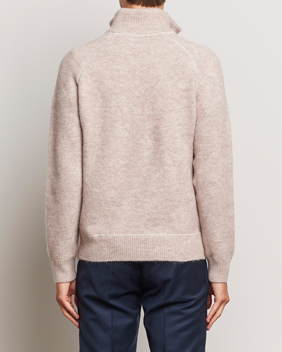 Homme | Pulls Et Tricots | J.Lindeberg | Wilton Half Zip Sweater Oyster Grey