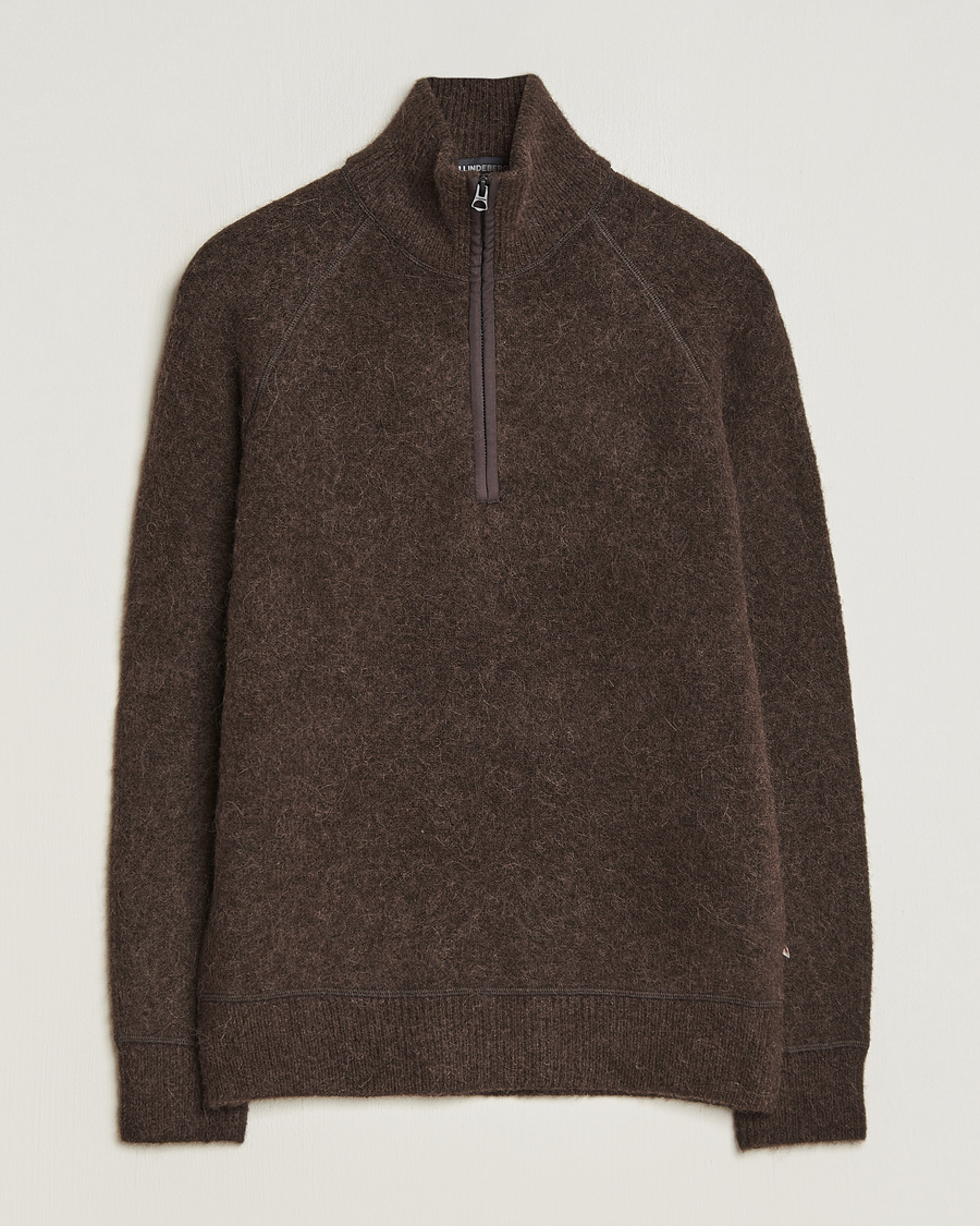 Homme | Pulls Et Tricots | J.Lindeberg | Wilton Half Zip Sweater Delicioso