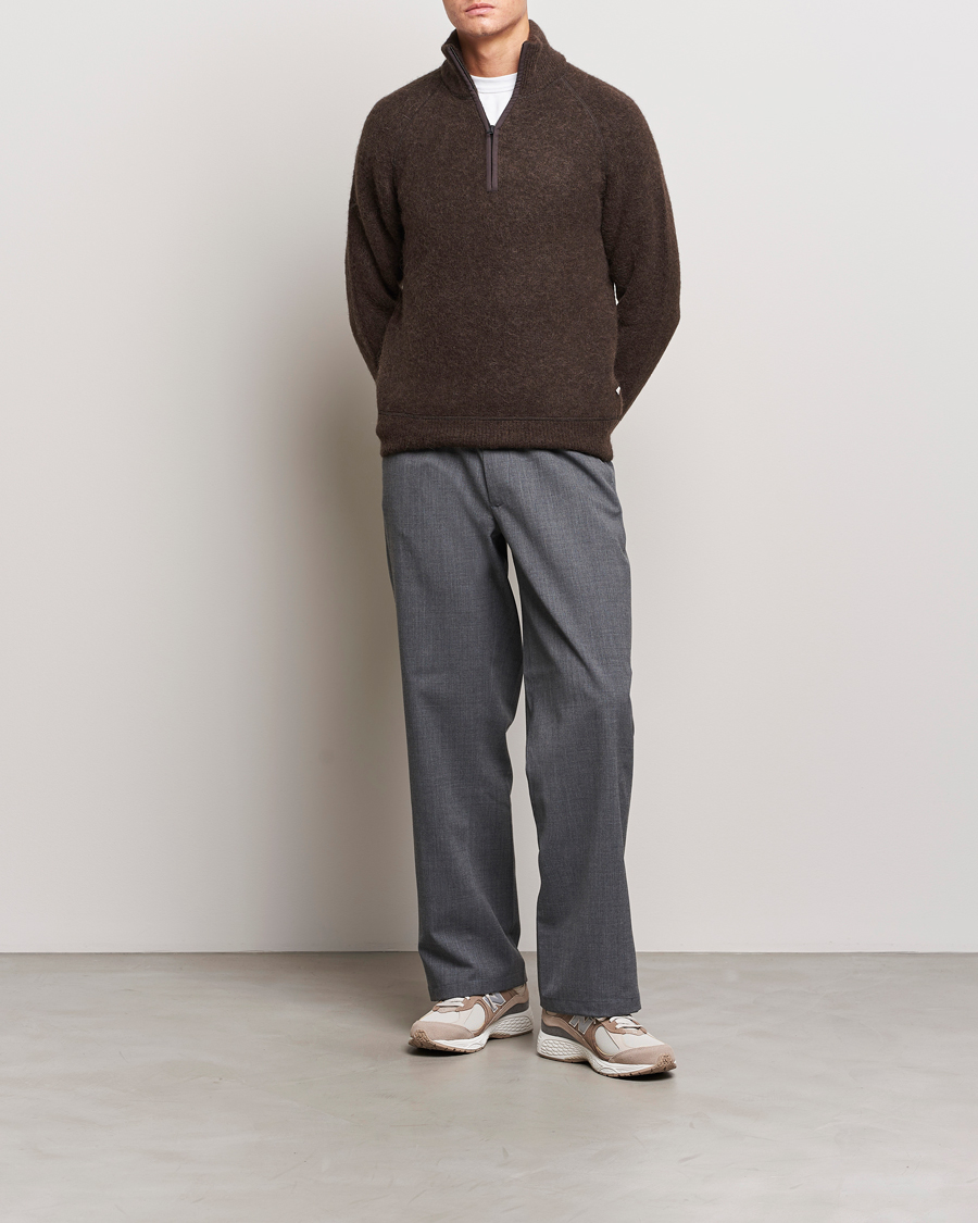Homme | Pulls Et Tricots | J.Lindeberg | Wilton Half Zip Sweater Delicioso