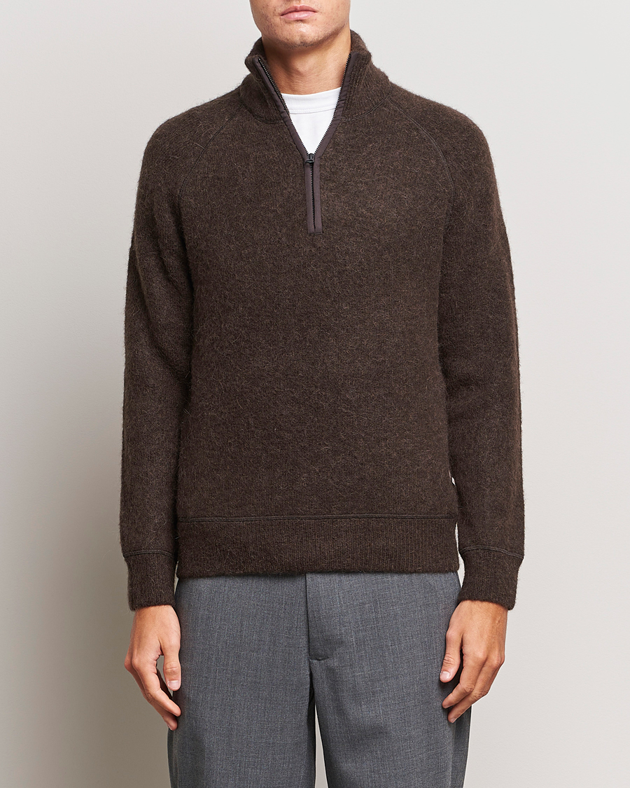 Homme | Pulls Et Tricots | J.Lindeberg | Wilton Half Zip Sweater Delicioso