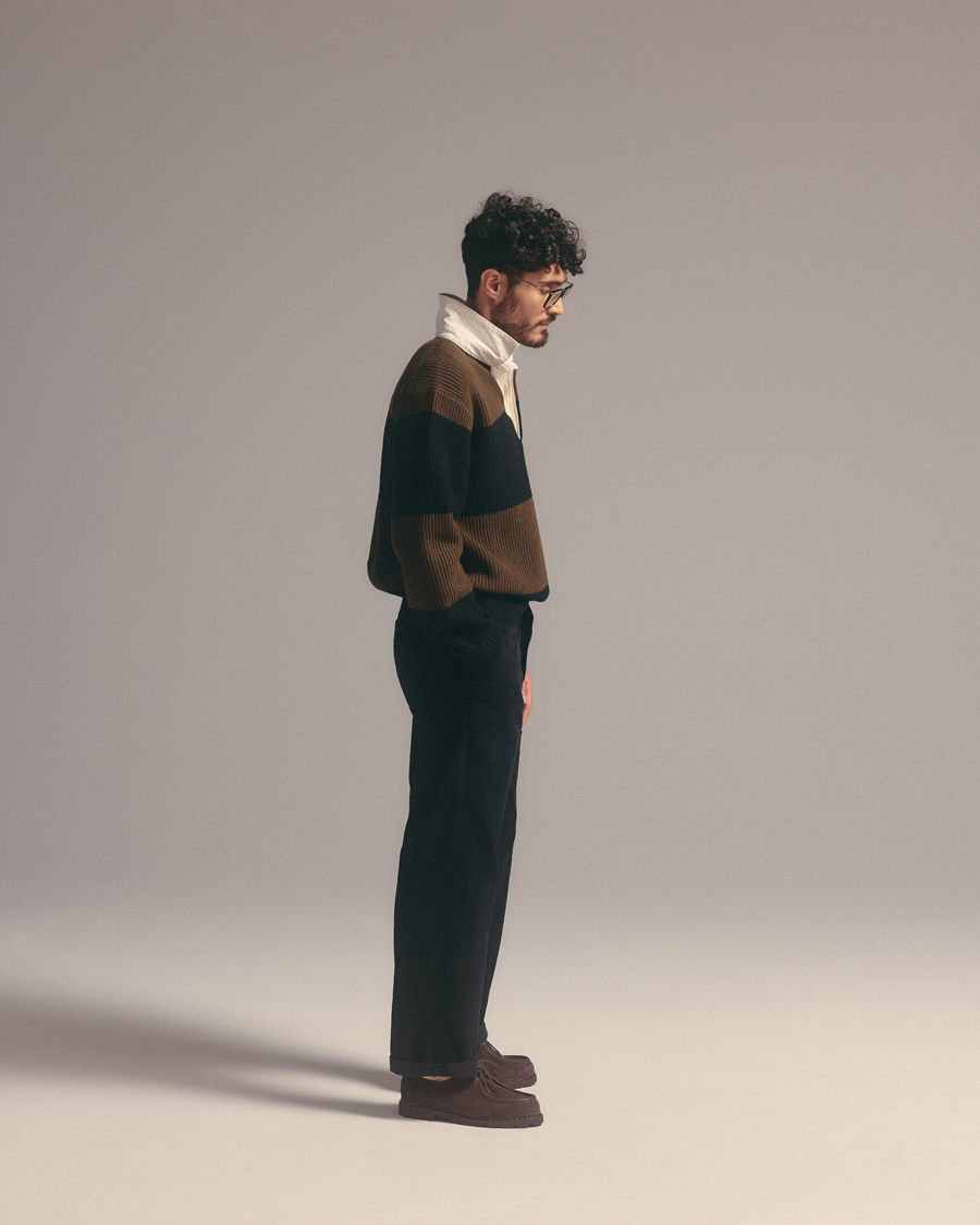 Homme | Pulls Et Tricots | J.Lindeberg | Larkspur Knitted Rugby Black