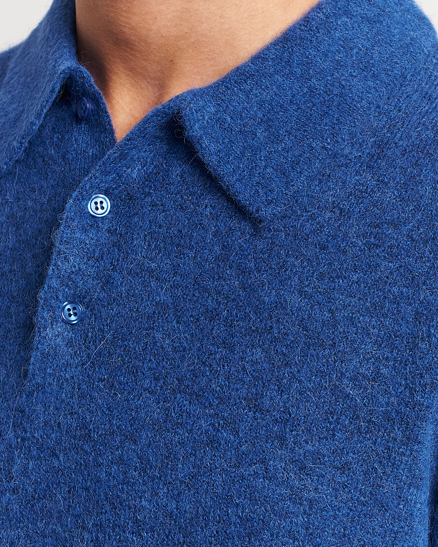 Homme | Pulls Et Tricots | J.Lindeberg | Hayden Hairy Polo Knit Surf The Web