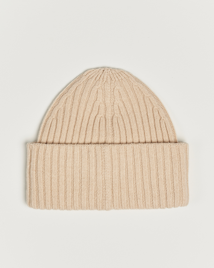 Homme | J.Lindeberg Jive Wool Beanie Oyster Grey | J.Lindeberg | Jive Wool Beanie Oyster Grey