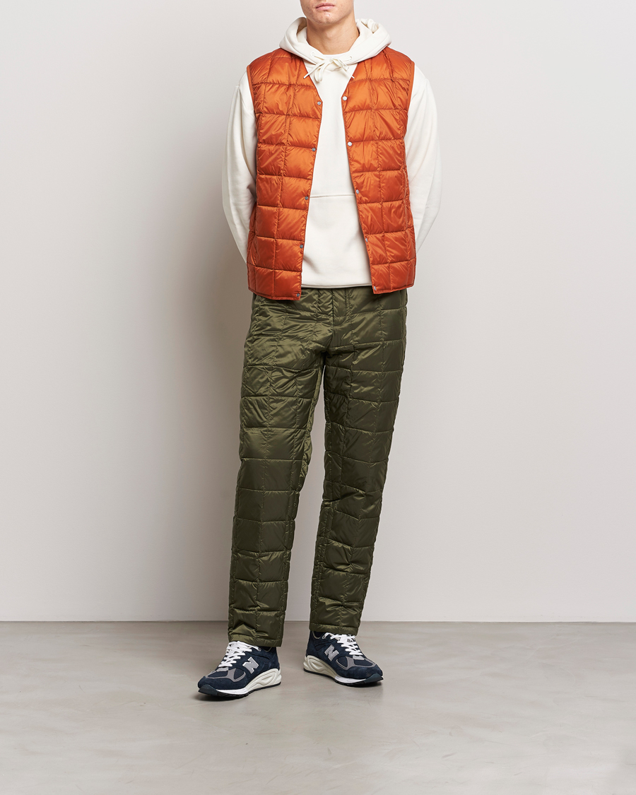 Homme | Pantalons | TAION | Regular Straight Down Pants Dark Olive