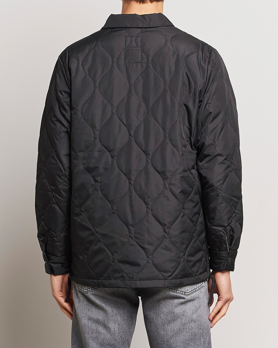 Homme | Manteaux Et Vestes | TAION | Padded Military CPO Shirt Jacket Black