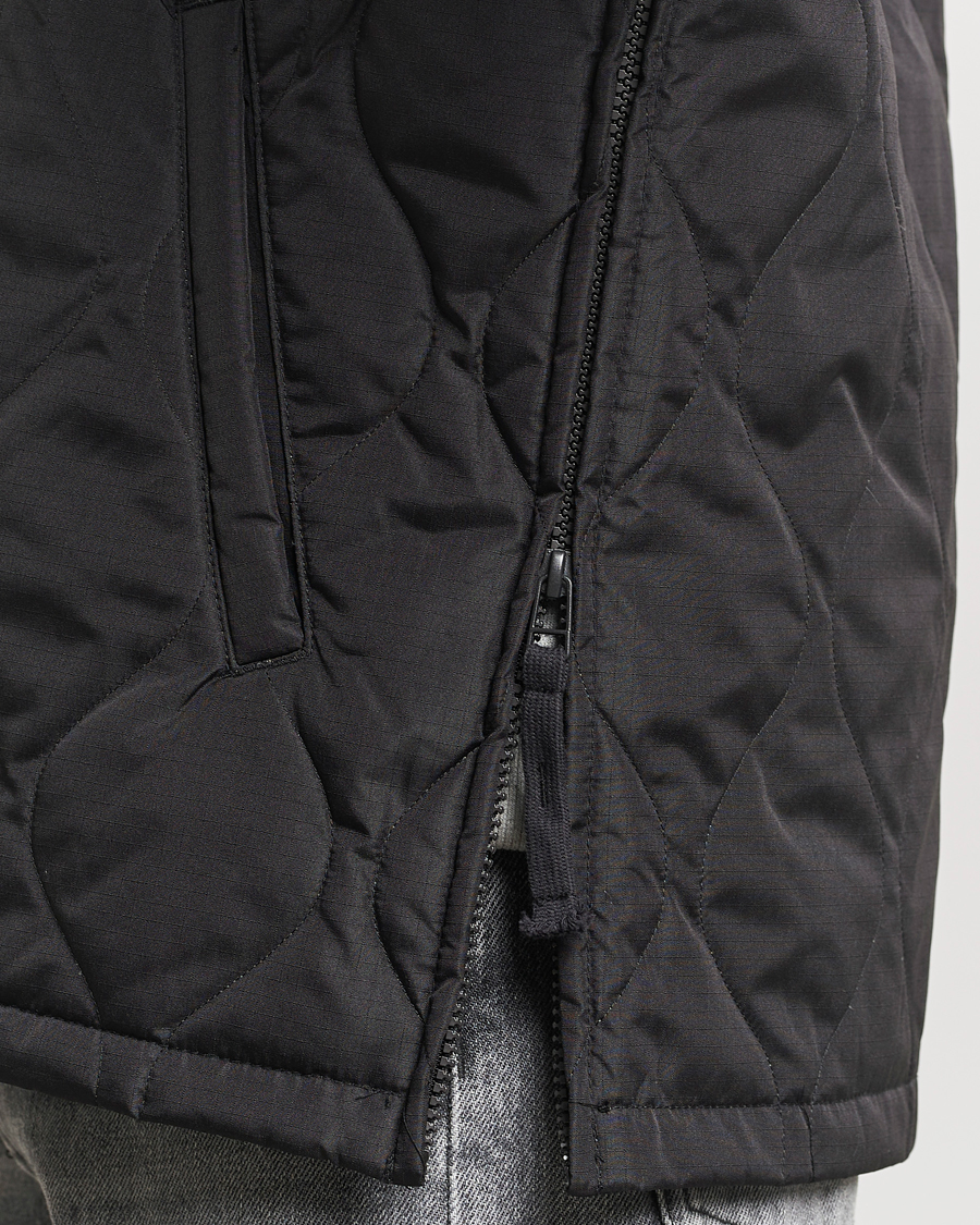 Homme | Manteaux Et Vestes | TAION | Padded Military CPO Shirt Jacket Black