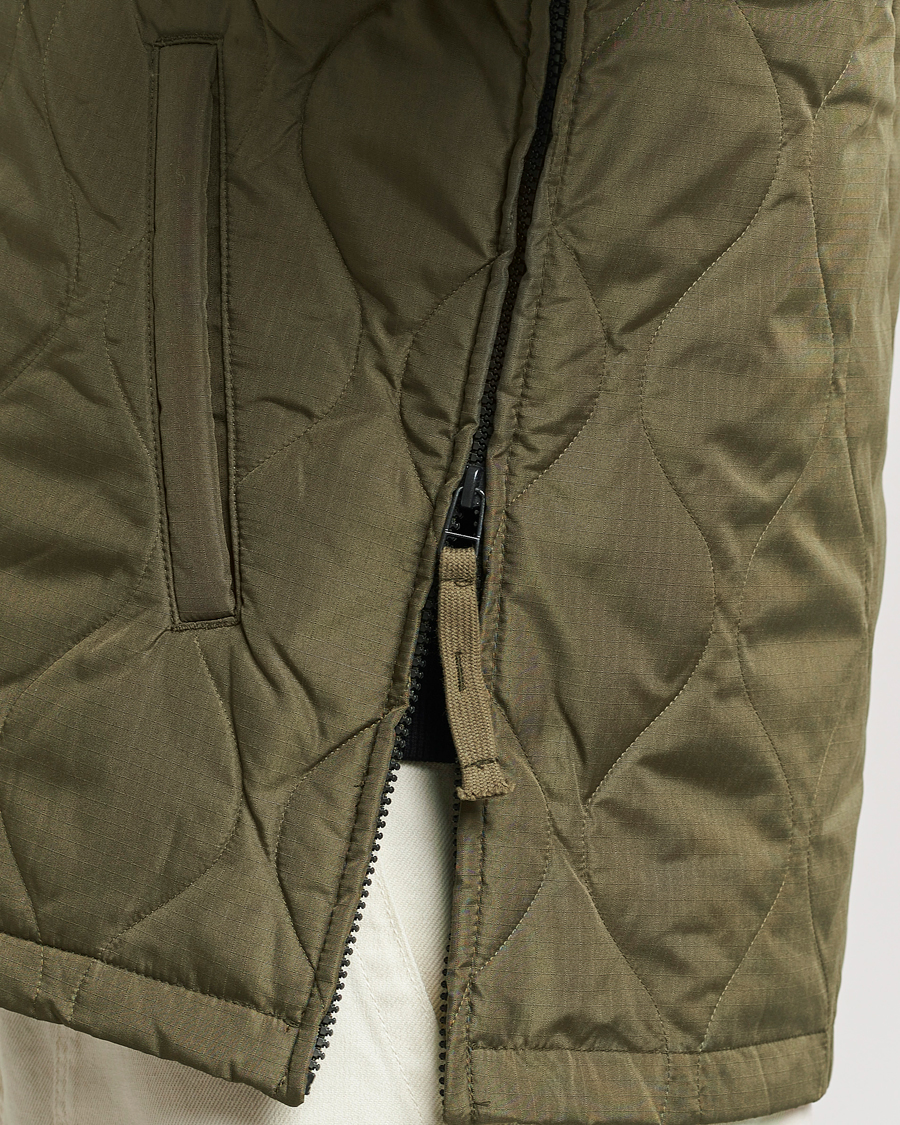 Homme | Manteaux Et Vestes | TAION | Padded Military CPO Shirt Jacket Dark Olive