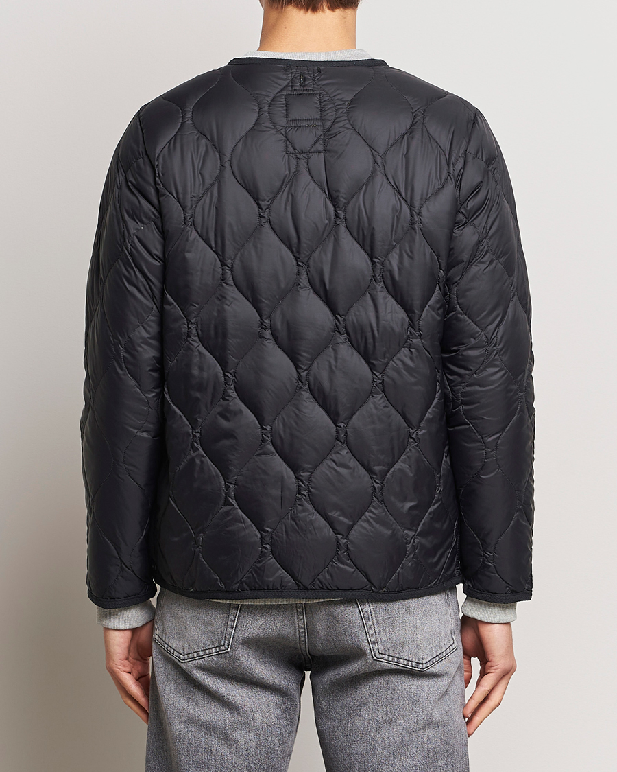 Homme | Manteaux Et Vestes | TAION | Military Crew Neck Down Jacket Black