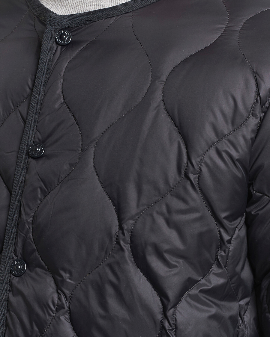 Homme | Manteaux Et Vestes | TAION | Military Crew Neck Down Jacket Black