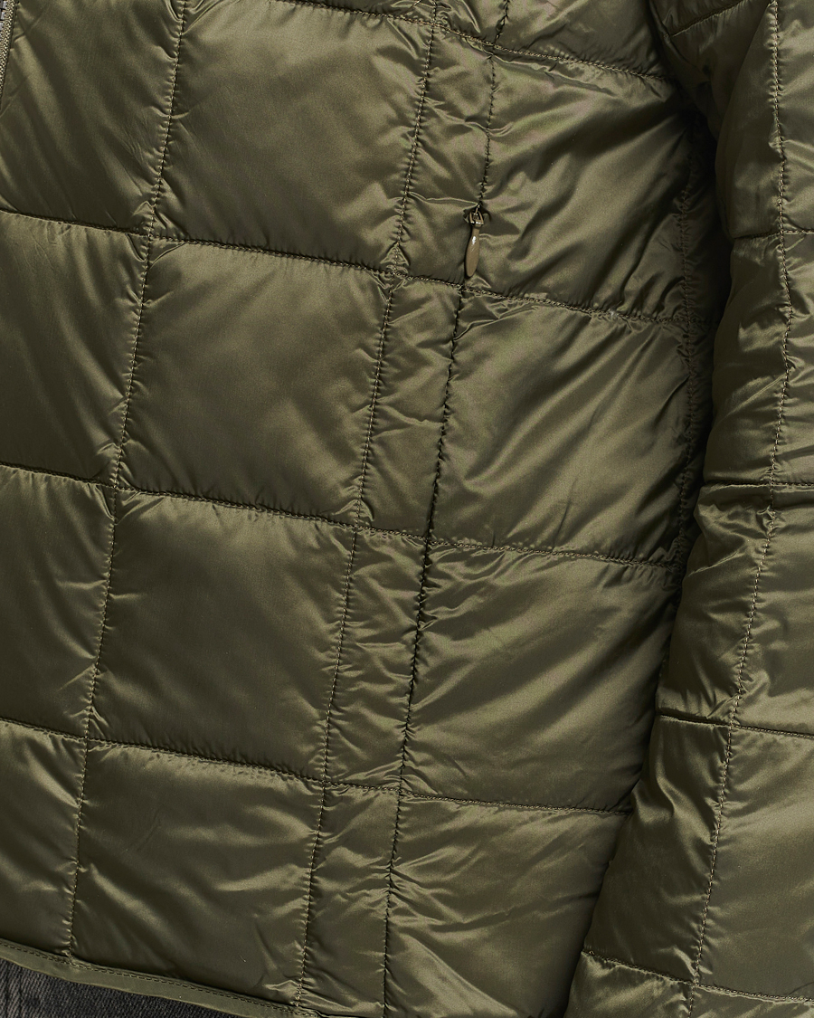 Homme | Manteaux Et Vestes | TAION | Crew Neck W-Zip Down Jacket Dark Olive