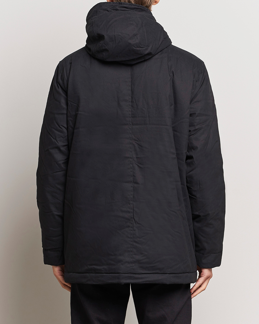Homme | Manteaux Et Vestes | Lyle & Scott | Micro Fleece Parka Jet Black