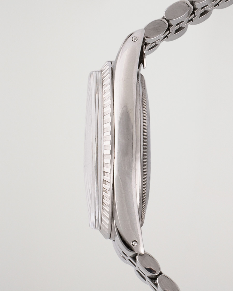 Homme | Rolex Pre-Owned Datejust 1603 Oyster Perpetual Steel Black | Rolex Pre-Owned | Datejust 1603 Oyster Perpetual Steel Black