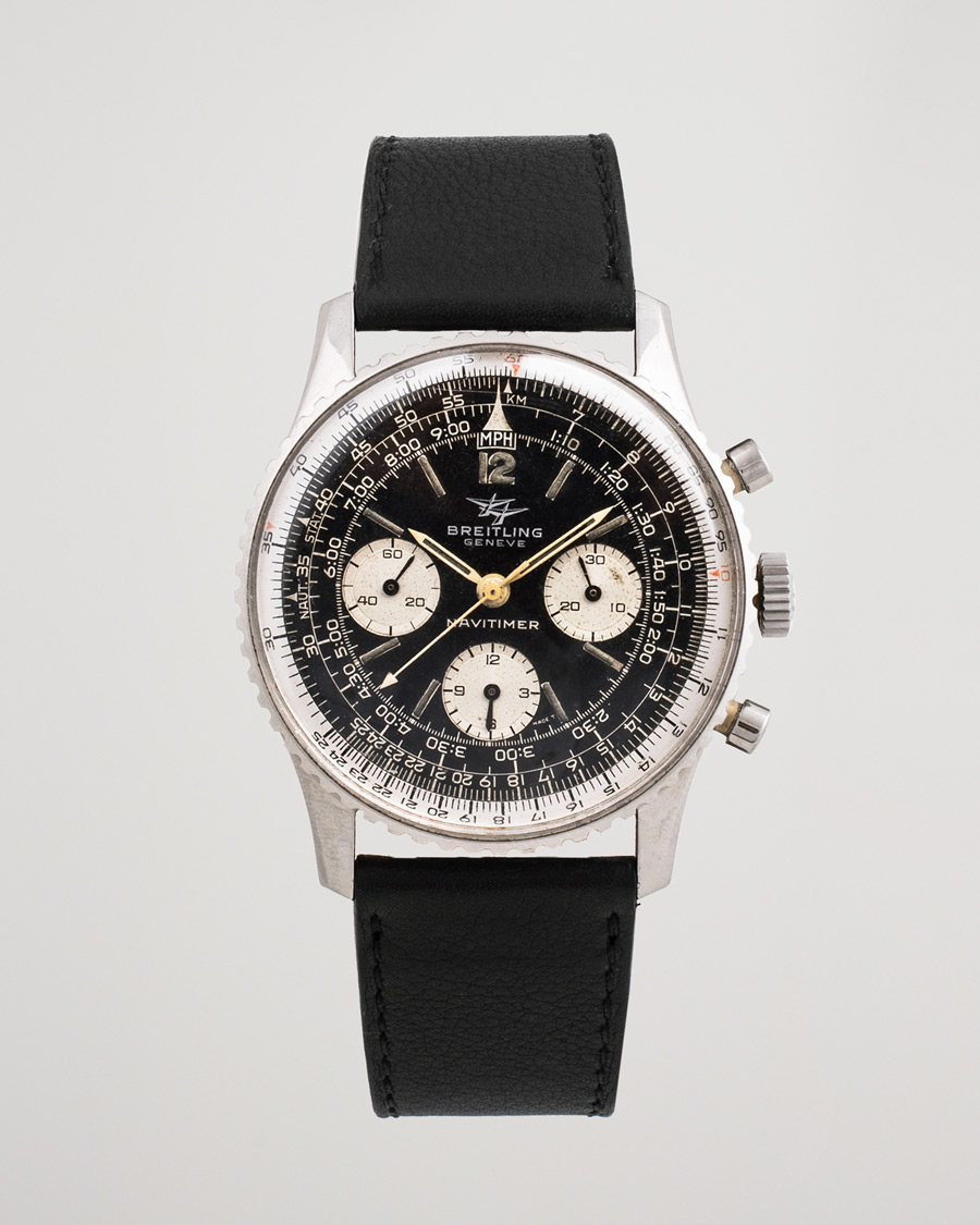 Homme | Breitling Pre-Owned Navitimer 806 Steel Black | Breitling Pre-Owned | Navitimer 806 Steel Black