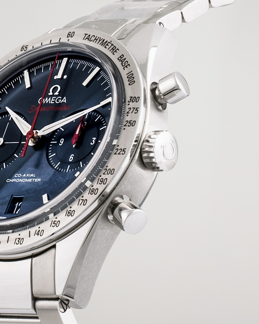 Homme | Pre-Owned & Vintage Watches | Omega Pre-Owned | Speedmaster '57 331.10.42.51.03.001 Steel Blue